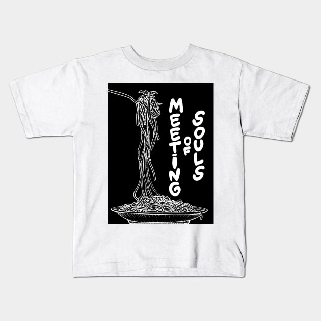 MEETING OF SOULS Kids T-Shirt by lautir